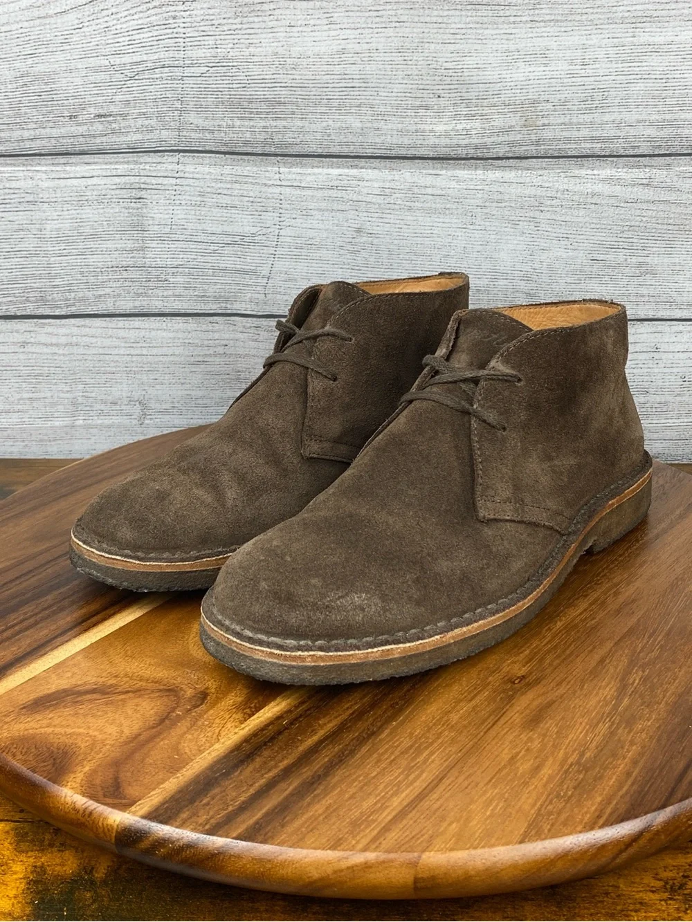 Astorflex Dark Chestnut Suede Greenflex Desert Boots Men’s Shoe Size 9 EU 42
